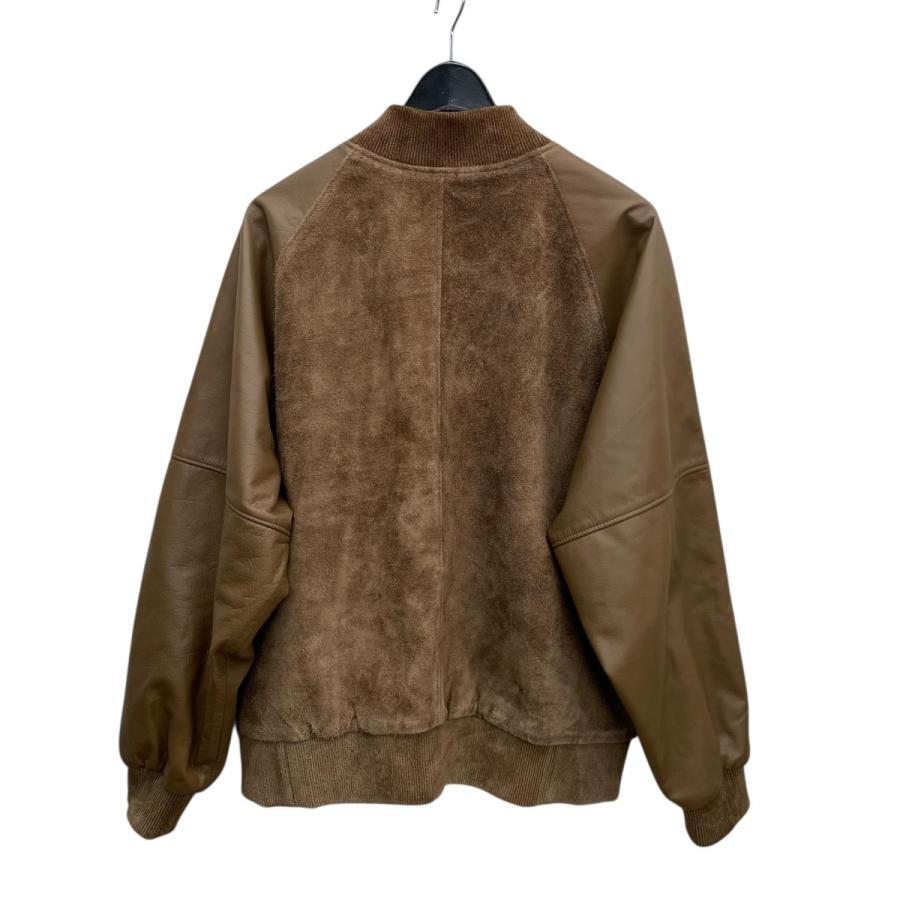 エーレザー A LEATHER award jacket ベージュ サイズ：50の画像