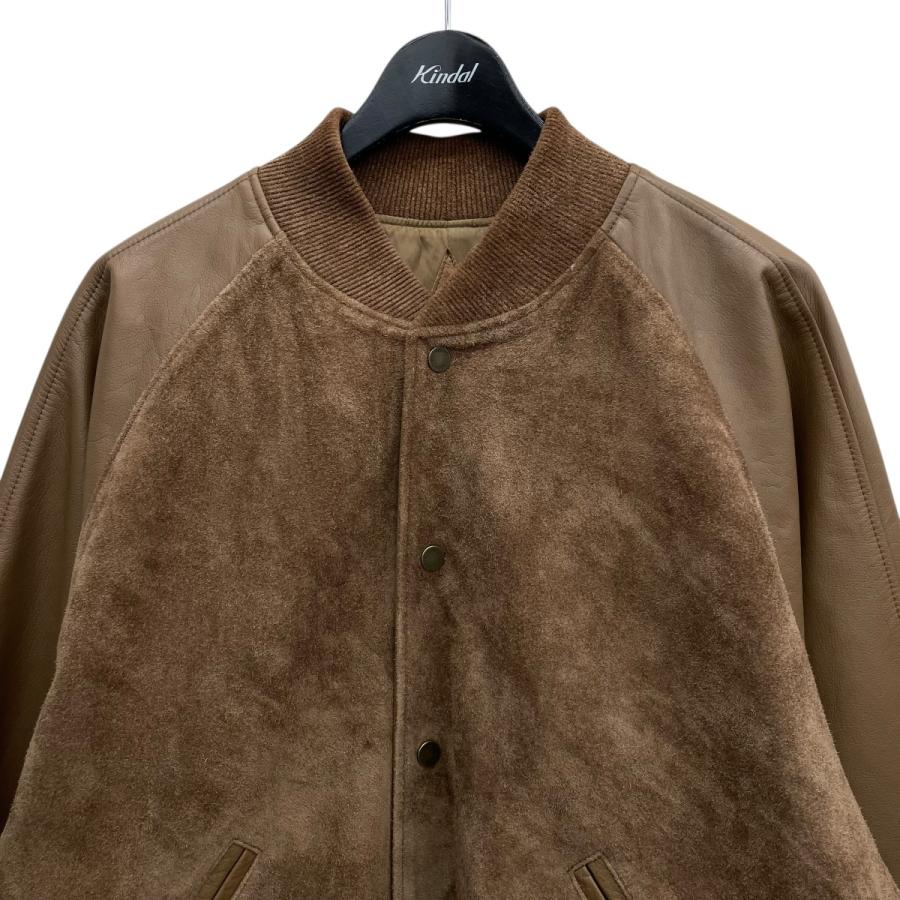 エーレザー A LEATHER award jacket ベージュ サイズ：50の画像