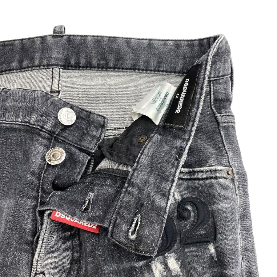 ディースクエアード DSQUARED2 S74LB1180 ジーンズ DSQUARED2（ディースクエアード） デニムパンツ S74LB1180 ブラック