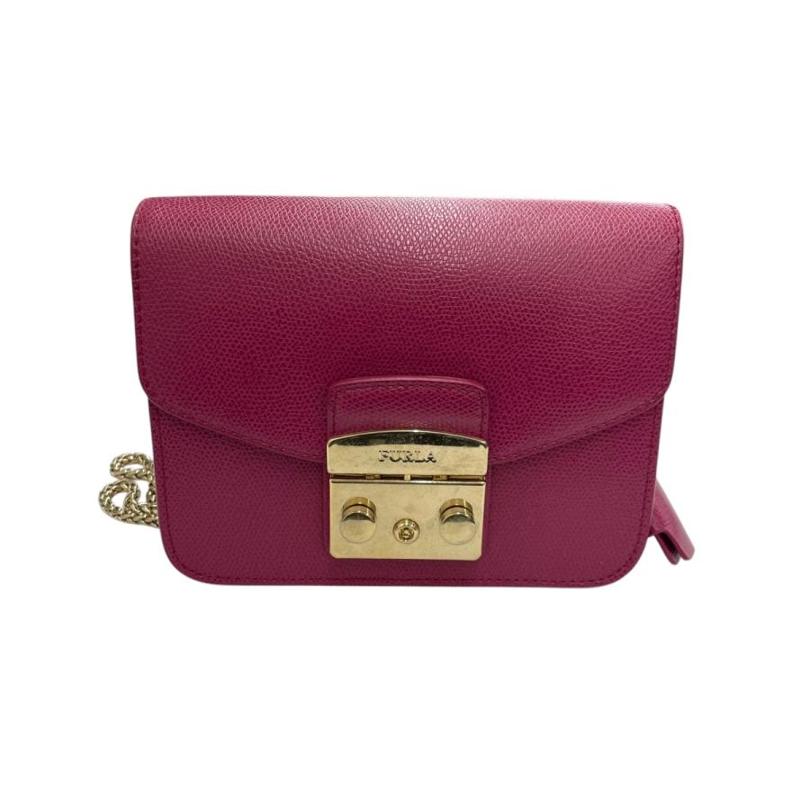 【専用】FURLA チェーンショルダーバッグ ピンク FURLA（フルラ） チェーンショルダーバッグ ピンク : カインドオル