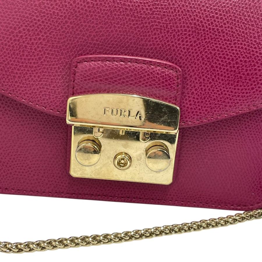 【専用】FURLA チェーンショルダーバッグ ピンク FURLA（フルラ） チェーンショルダーバッグ ピンク : カインドオル
