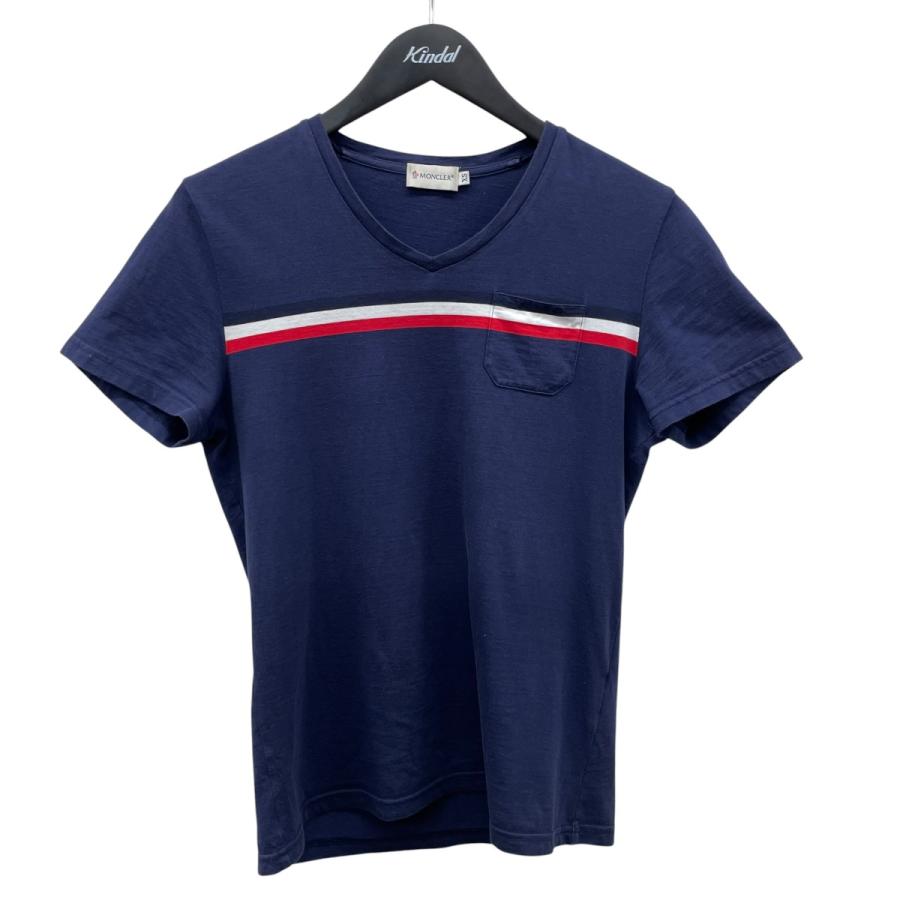 MONCLER（モンクレール） MONCLER VネックTシャツ 510918100100 