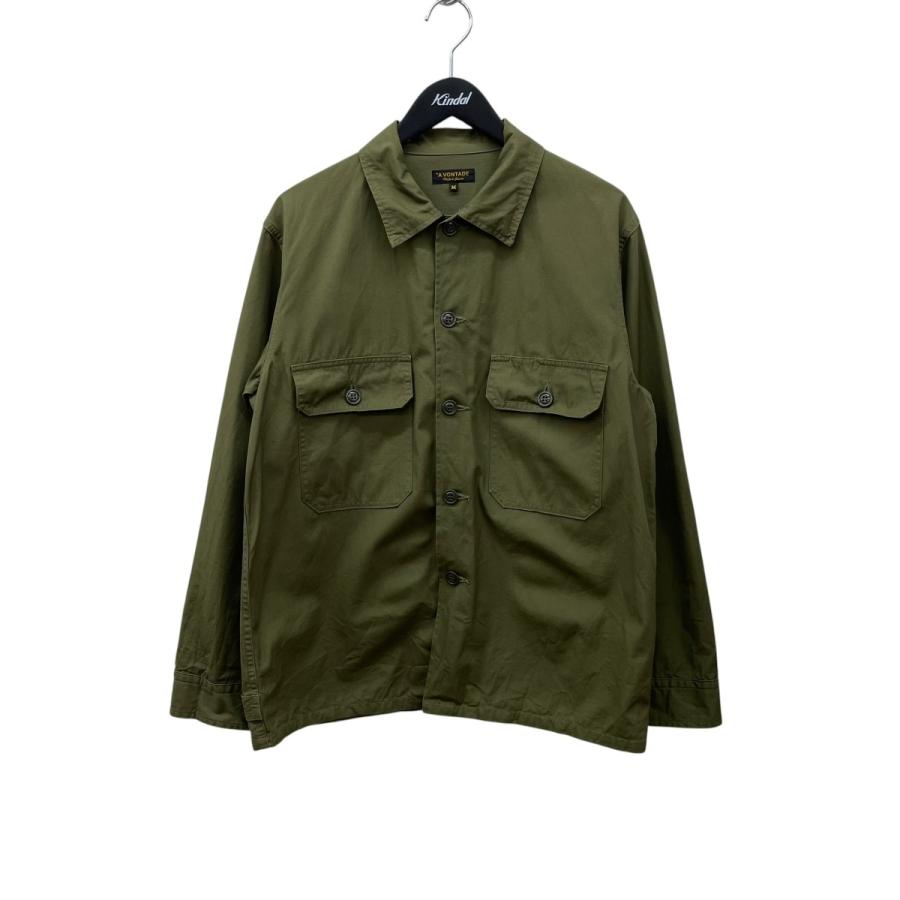 *A VONTADE ミリタリーシャツ【新品】【最終値下げ】 A VONTADE（ア ボンタージ） ミリタリーシャツ カーキ サイズ：M