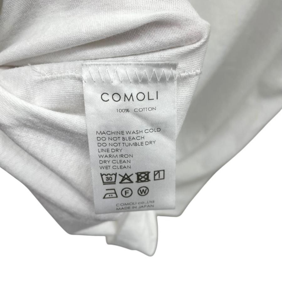 COMOLI（コモリ） COMOLI Tシャツ ホワイト サイズ：3 : カインドオル