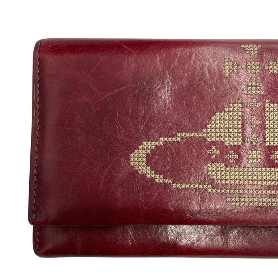 Vivienne Westwood（ヴィヴィアンウエストウッド） 長財布 ボルドー