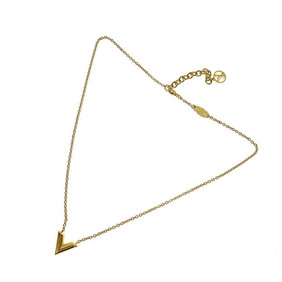 Louis Vuitton エッセンシャルv ネックレス M610 ゴールド サイズ 和歌山店 0409 ブランド古着カインドオル 通販 Yahoo ショッピング