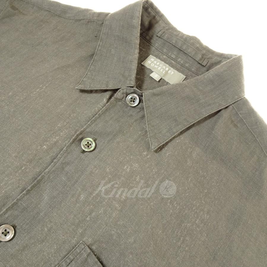 MARGARET HOWELL SHIRTING LINEN 20SS リネンシャツ 579-0150621 MARGARET HOWELL SHIRTING LINEN 20SS リネンシャツ 579-0150621