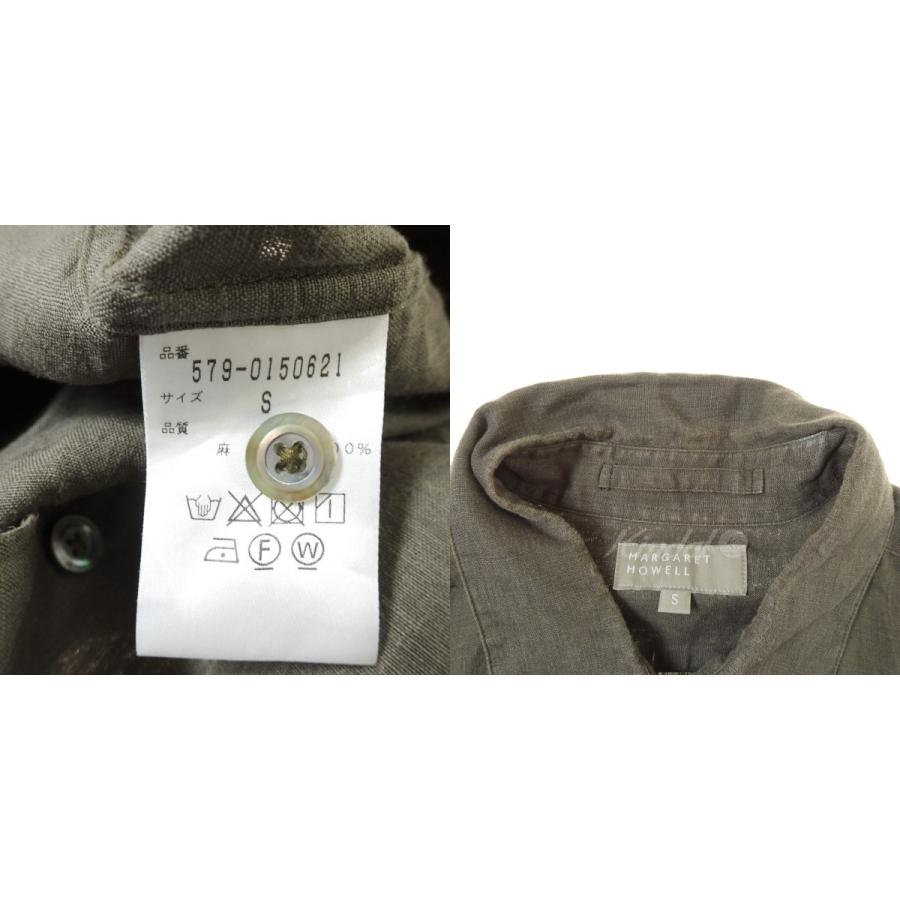 MARGARET HOWELL SHIRTING LINEN 20SS リネンシャツ 579-0150621 MARGARET HOWELL SHIRTING LINEN 20SS リネンシャツ 579-0150621
