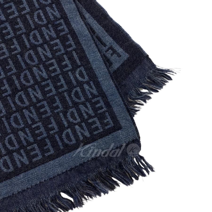 FENDI ロゴストール ネイビー サイズ：- (和歌山店) 220409  