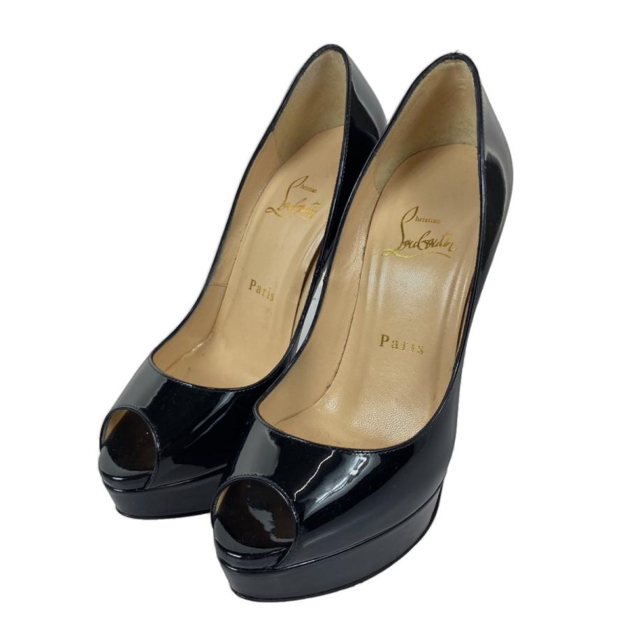 値下げ】CHRISTIAN LOUBOUTIN LADY PEEP 150 PATENT CALF オープントゥ 