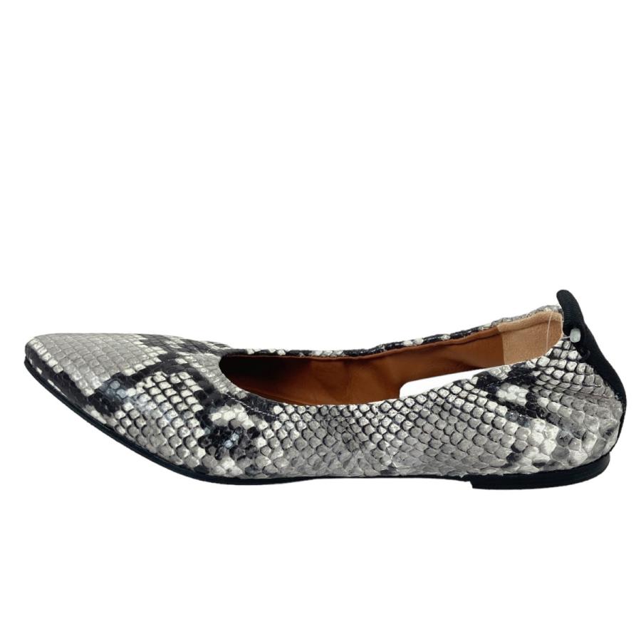 靴 JOSEPH PYTHON POINTED 38 cowtown-men-s-python-back-cut-