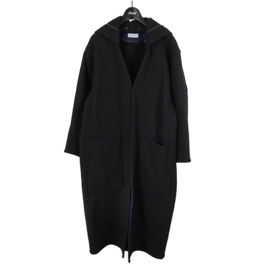 値下げ】Gypsohila Long Coat フーデットコート GPS 601 ブラック 