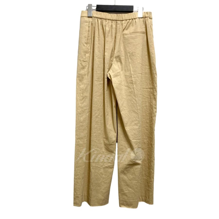 値下げ】Theory Eco Crunch Wash Wide Pull On N 22SS ベージュ 