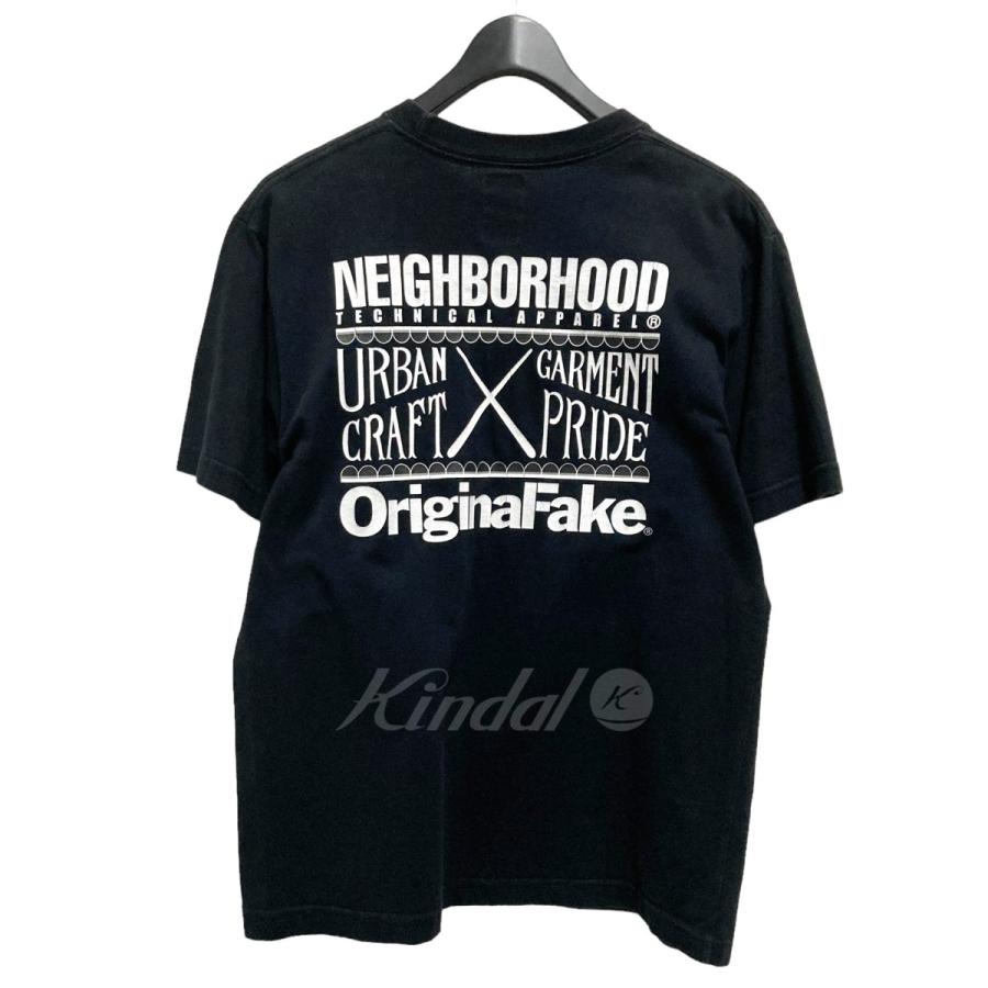 ネイバーフッド×オリジナルフェイク NEIGHBOR HOOD×Original Fake プリントTシャツ ブラック サイズ：-｜kindal｜02