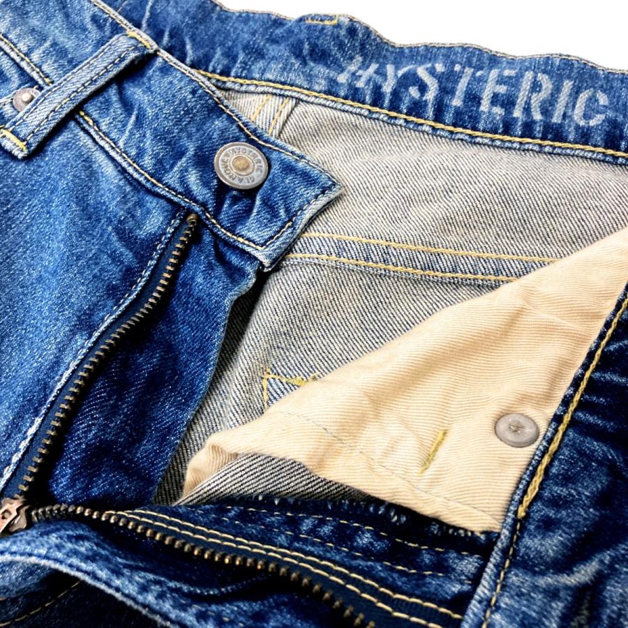 値下げ】KINKY (HYSTERIC GLAMOUR) RSC加工 デニムパンツ 21AW 
