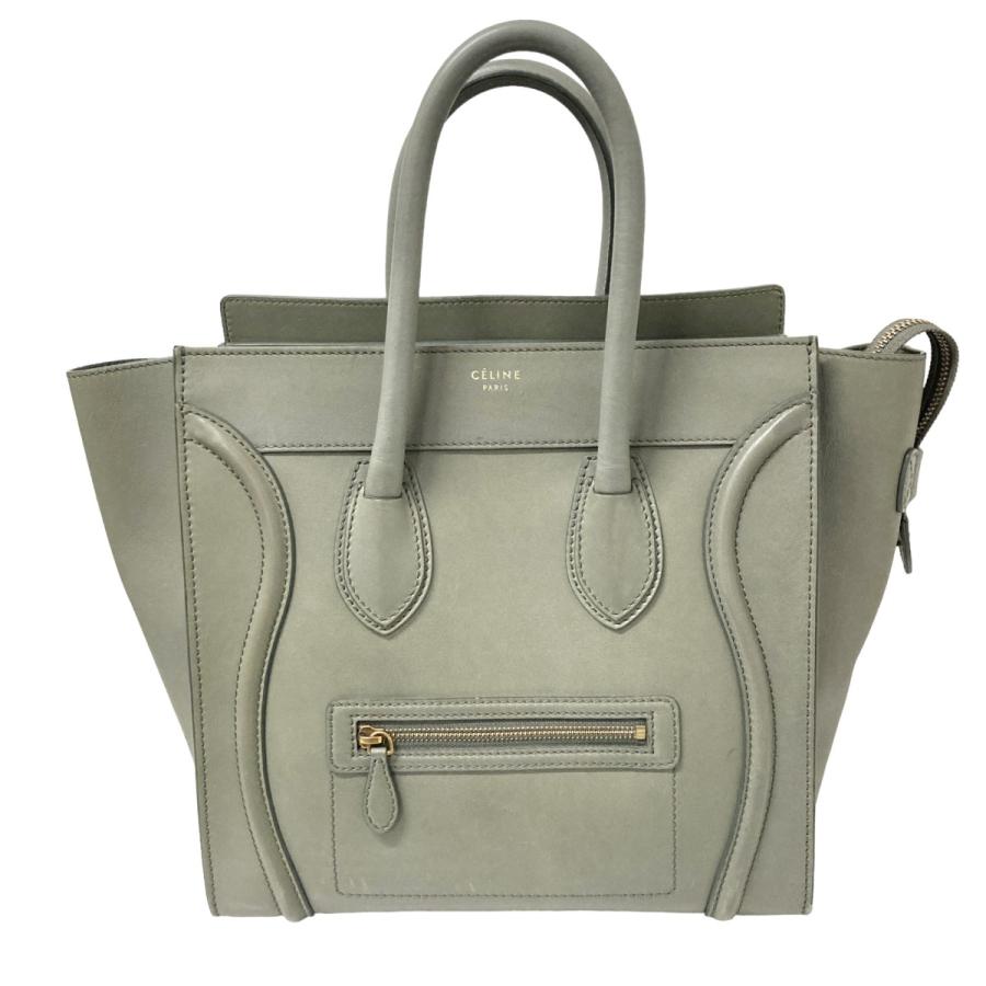 値下げ】CELINE セリーヌ ラゲージミニ ショッパー ハンドバッグ S-CU 