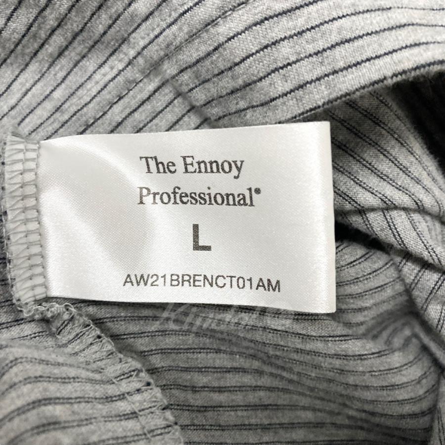 The Ennoy Professional エンノイ ボーダー ロンT 長袖- The Ennoy Professional エンノイ ボーダー ロンT 長袖-