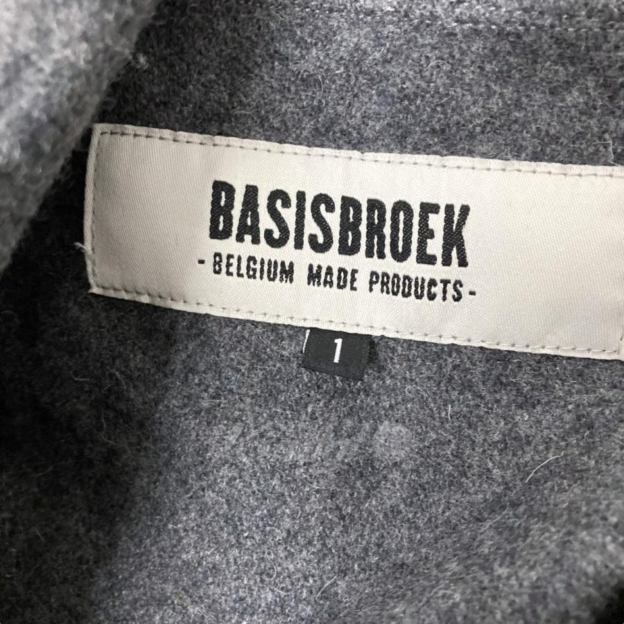 BASISBROEK 【値下げ】Basisbroek ショールカラーコート グレー サイズ  