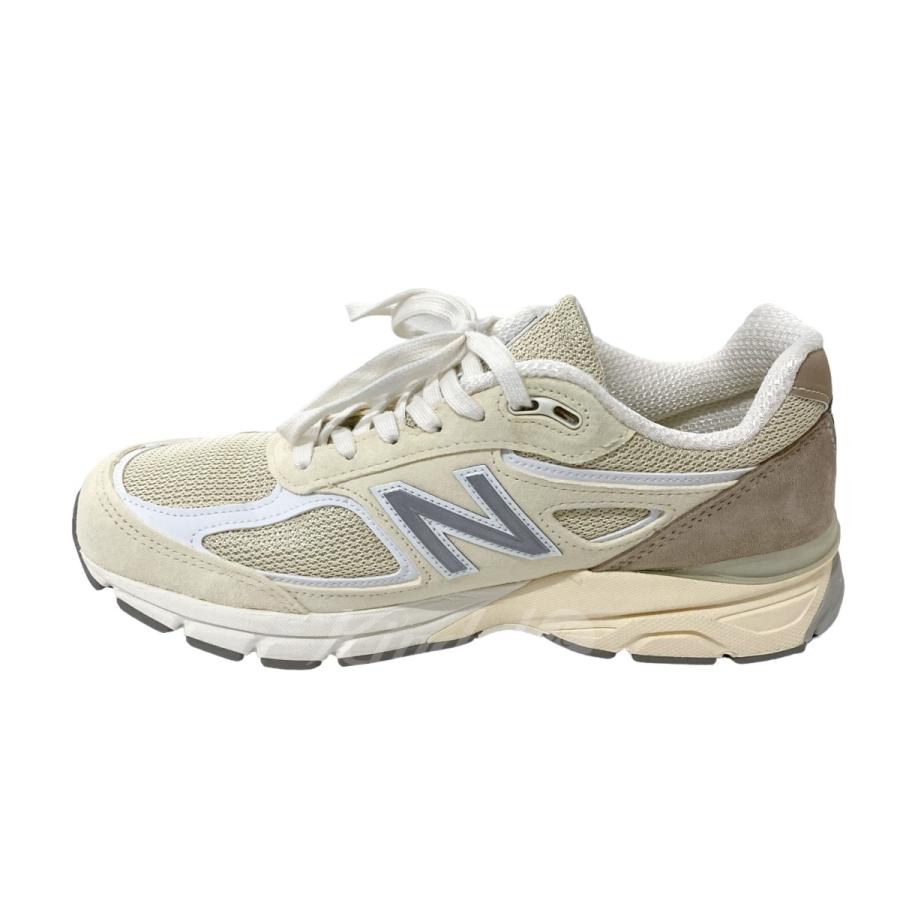 【値下げ】NEW BALANCE 990v4 スニーカー U990TE4 オフホワイト サイズ：26．5ｃｍ (EC)｜kindal｜04