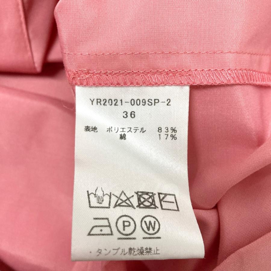値下げ】yori バックリボンブラウス YR2021-009SP-2 ピンク サイズ：36 