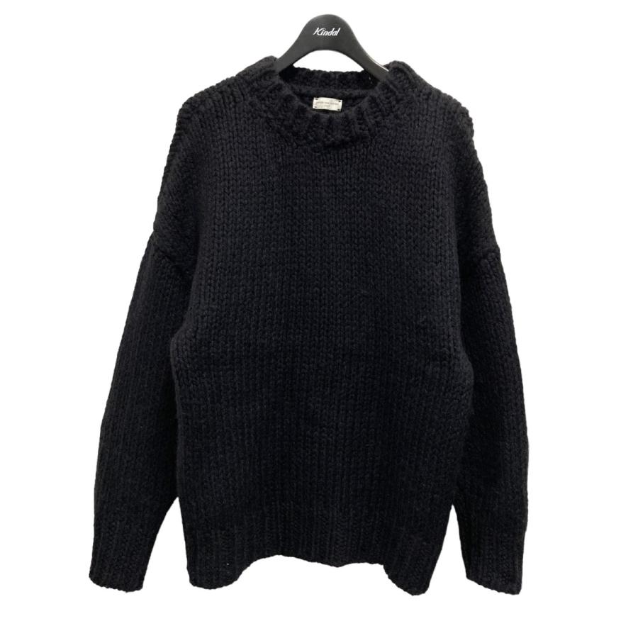 ドリスヴァンノッテン・黒ウールセーター