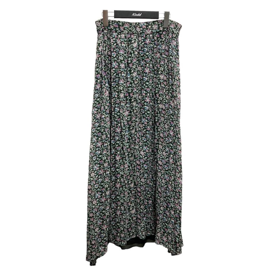 値下げ】ISABEL MARANT ETOILE Floral Print Maxi Skirt 18A020E 