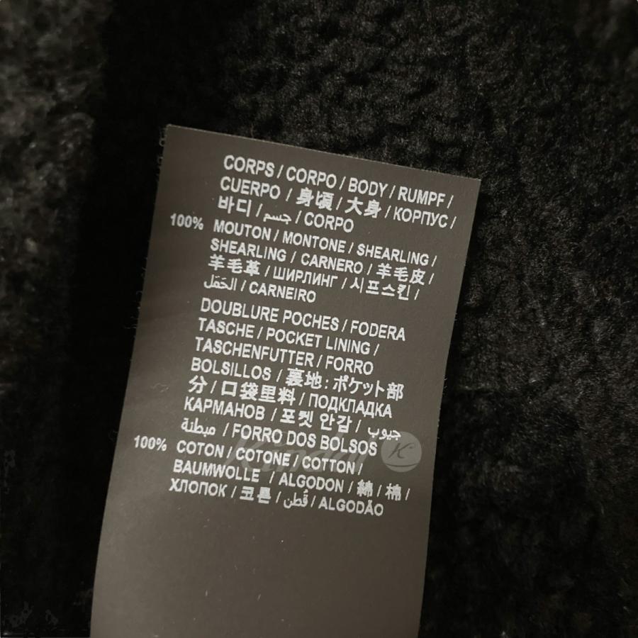 値下げ】SAINT LAURENT PARIS 20AW ムートンレザー トラッカー