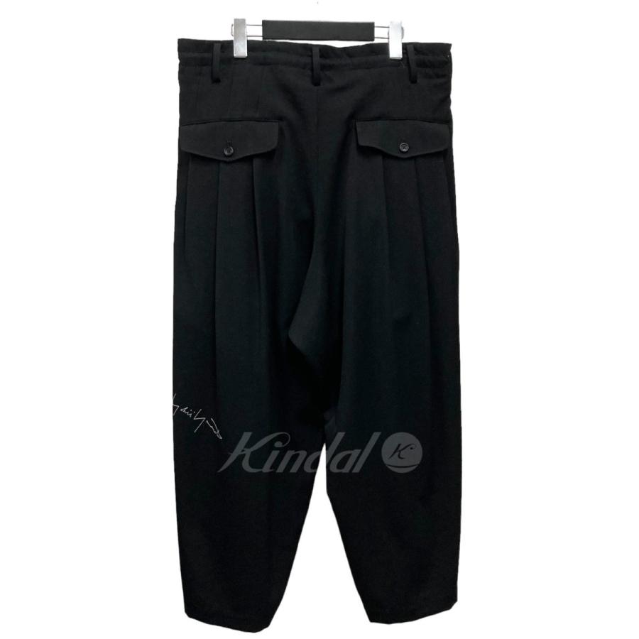 ヨウジヤマモトプールオム YOHJI YAMAMOTO pour homme タックパンツ 