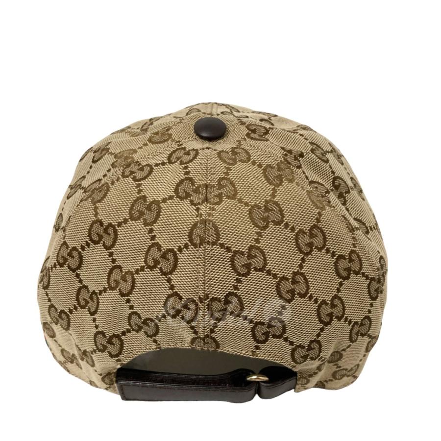 GUCCI グッチ ベースボールキャップ GGキャンバス シェリーライン 