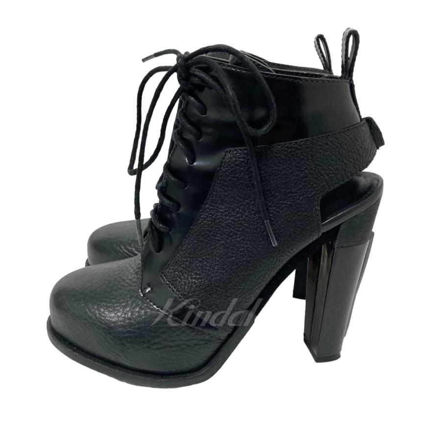 値下げ】ALEXANDER WANG ショートブーツ ブラック サイズ：36(23cm 