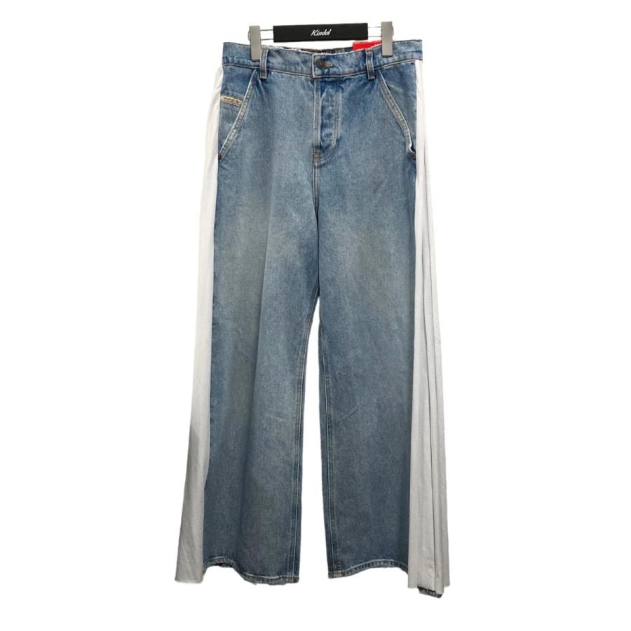値下げ】DIESEL D-SIRE-WORK-S1 デニムパンツ ブルー×ホワイト サイズ  