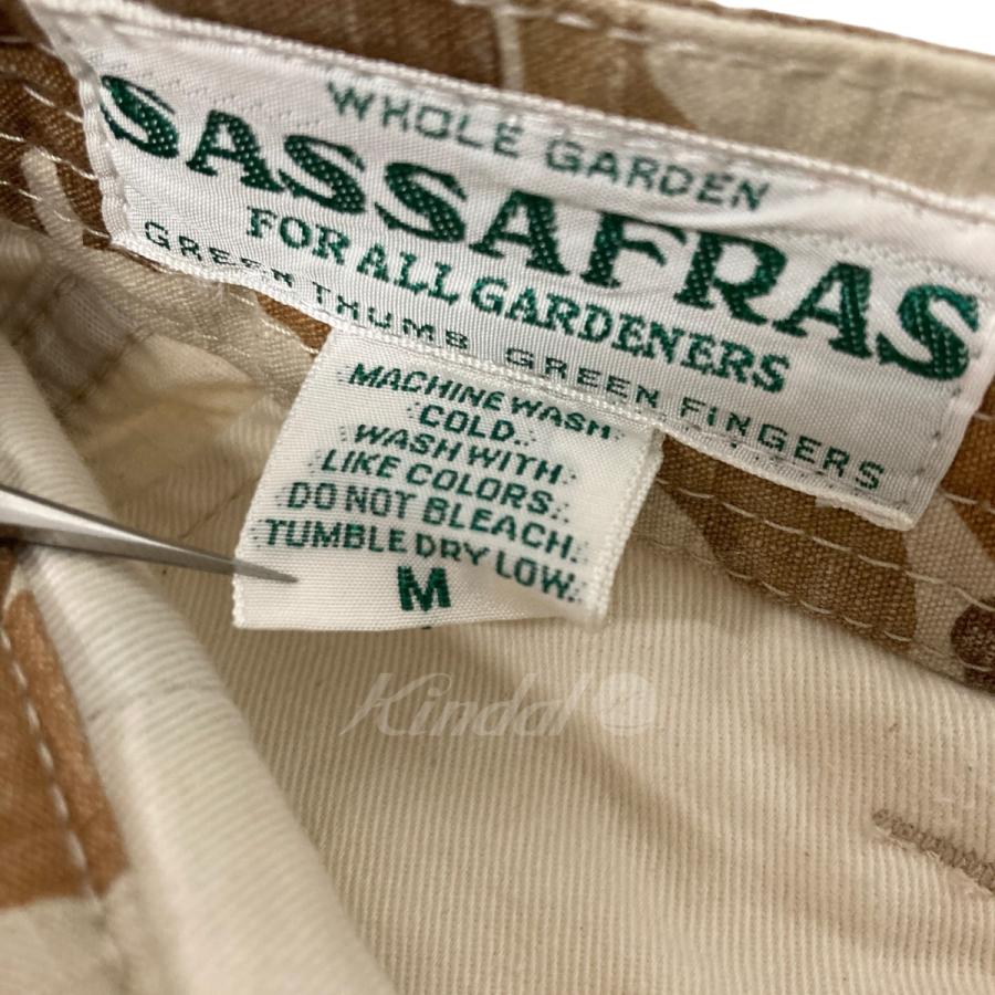 ササフラス SASSAFRAS FALL LAEF PANTS ハンターカモ柄パンツ ベージュ×ブラウン サイズ：M｜kindal｜04