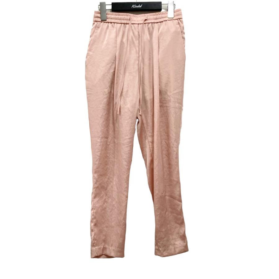 yori サテンスティックパンツ YR2122-070SM-2 21SS ピンク  