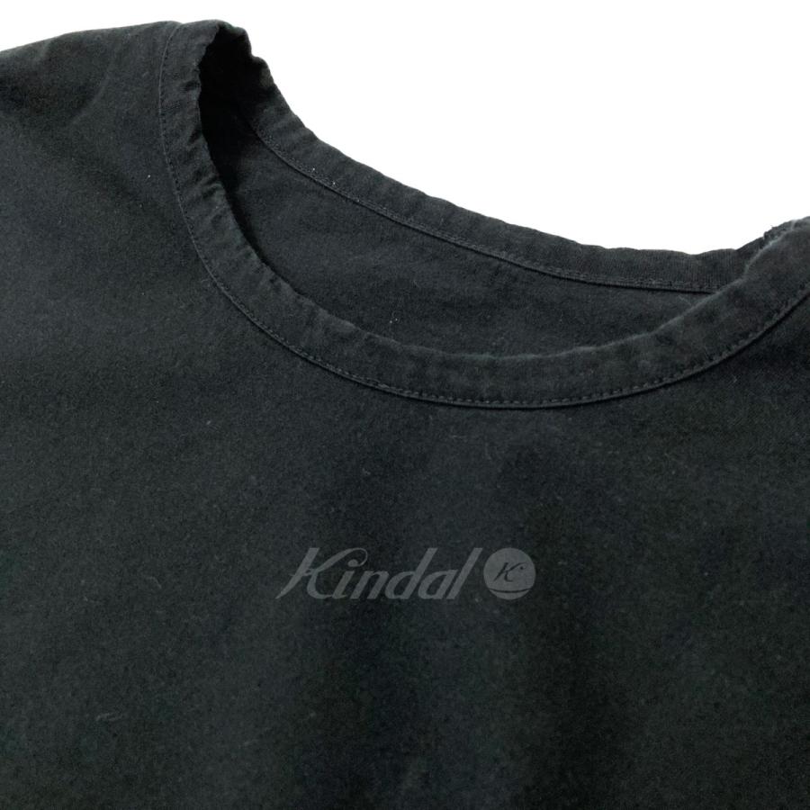 グラウンドワイ GROUND Y Round Long Sleeve カットソー GN T18 040 ブラック サイズ：3｜kindal｜03