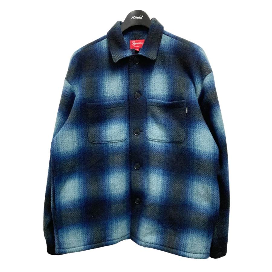シュプリーム Supreme Shadow Plaid Fleece Shirt チェックシャツ  