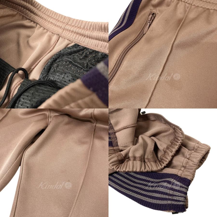 Needles ニードルス ZIPPED TRACK PANT - POLY SMOOTH LQ232 トープ 