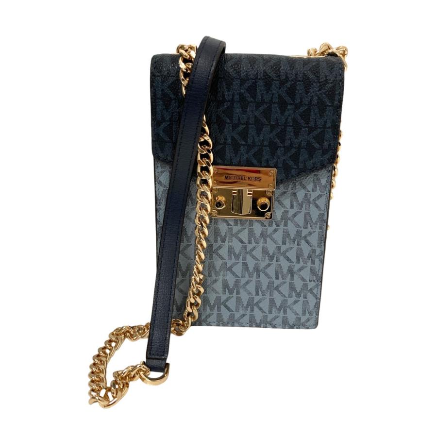 マイケルコース MICHAEL KORS チェーンショルダーバッグ 35F0GXOL ブルー サイズ： 8018001150664