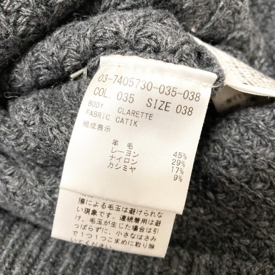 セオリーリュクス theory luxe カシミヤ混 タートルネック ニット 