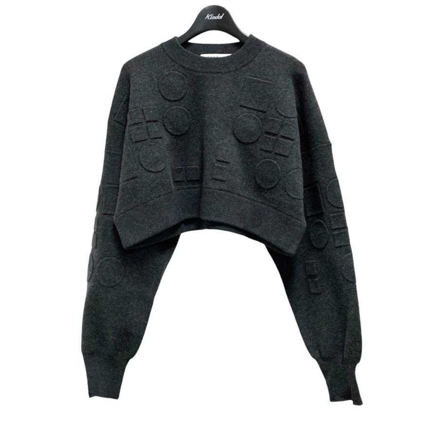 ENFOLD O EMBOSS CROPPED PULLOVER ショートニット 【公式通販】
