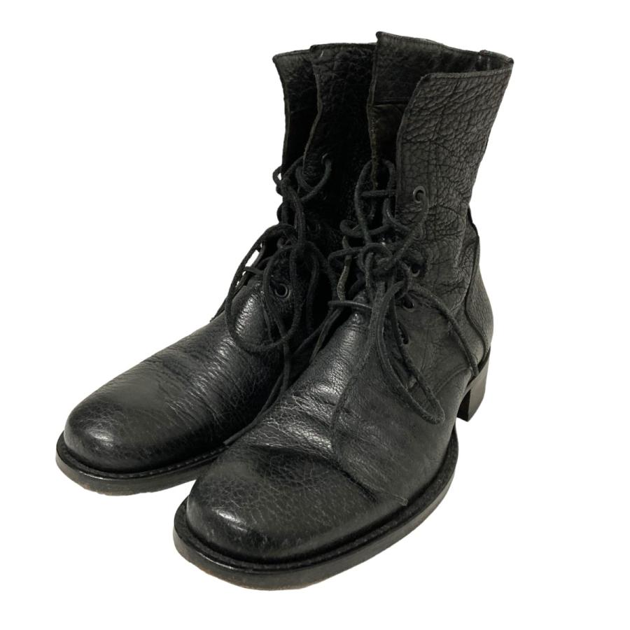 BUTTERO レースアップ ブーツ 39 レザー 厚底