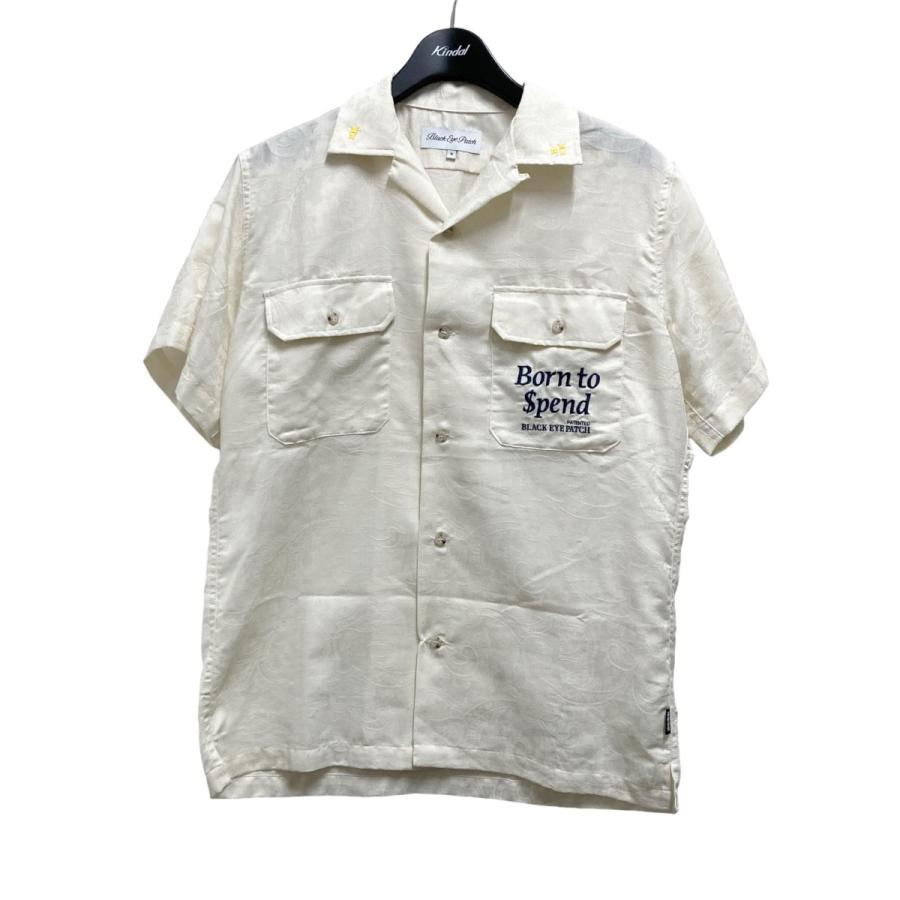 BlackEyePatch ブラックアイパッチ BORN TO SPEND S SHIRT ペイズリー  