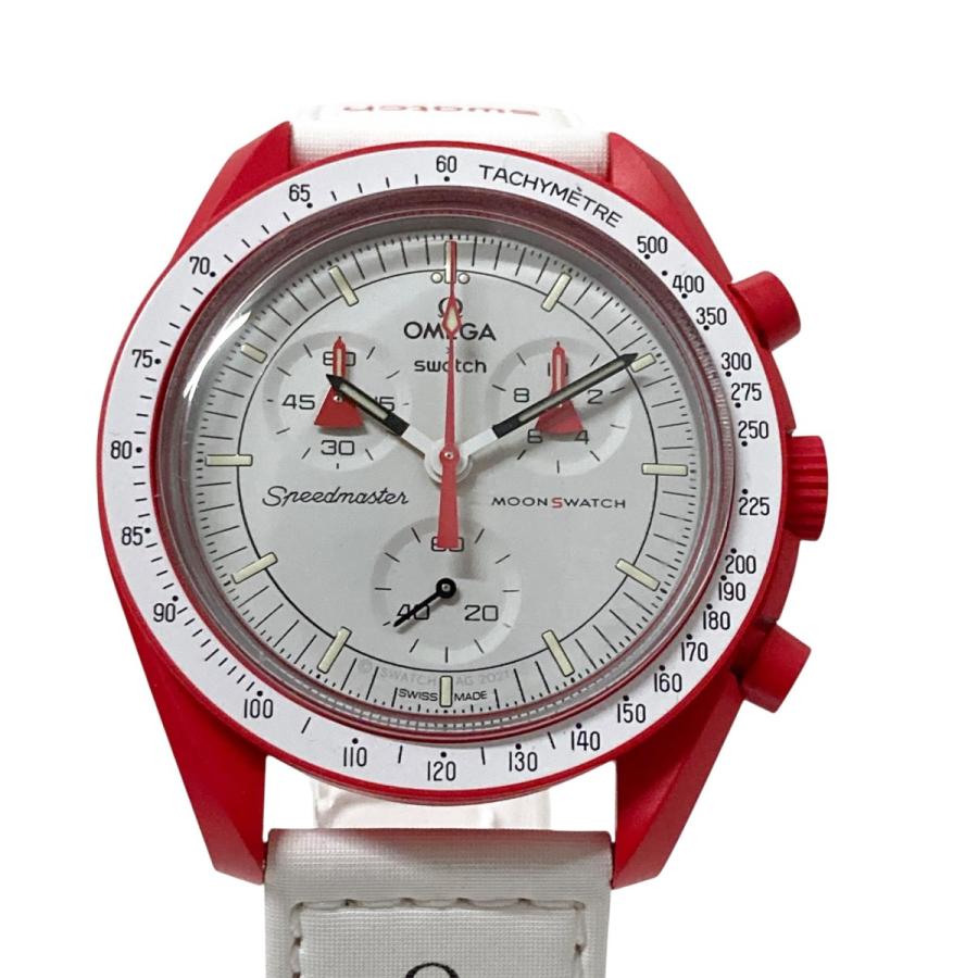 OMEGA オメガ OMEGA×SWATCH MISSION TO MARS アナログウォッチ 