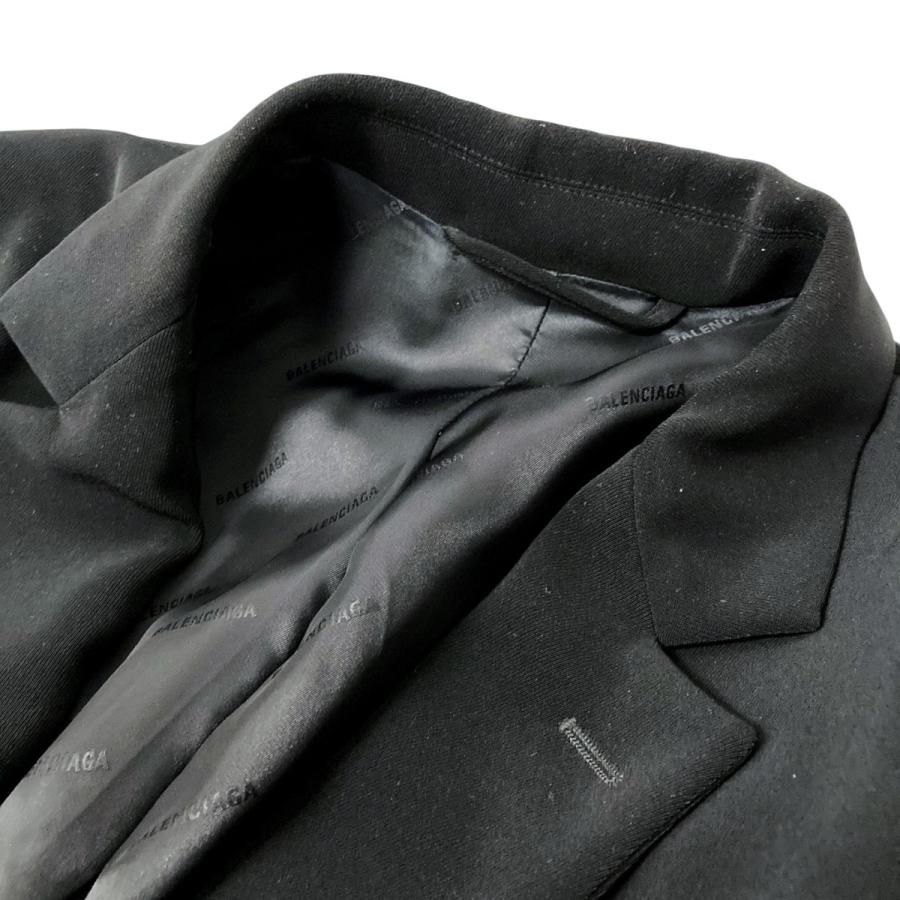 バレンシアガ BALENCIAGA アームロゴパッチ チェスターコート 534054  