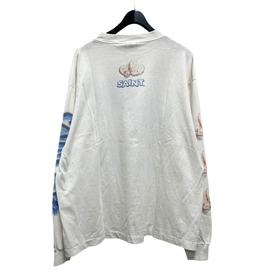 セントマイケル SAINT MICHAEL HEART CKIE LS TEE プリントカットソー  