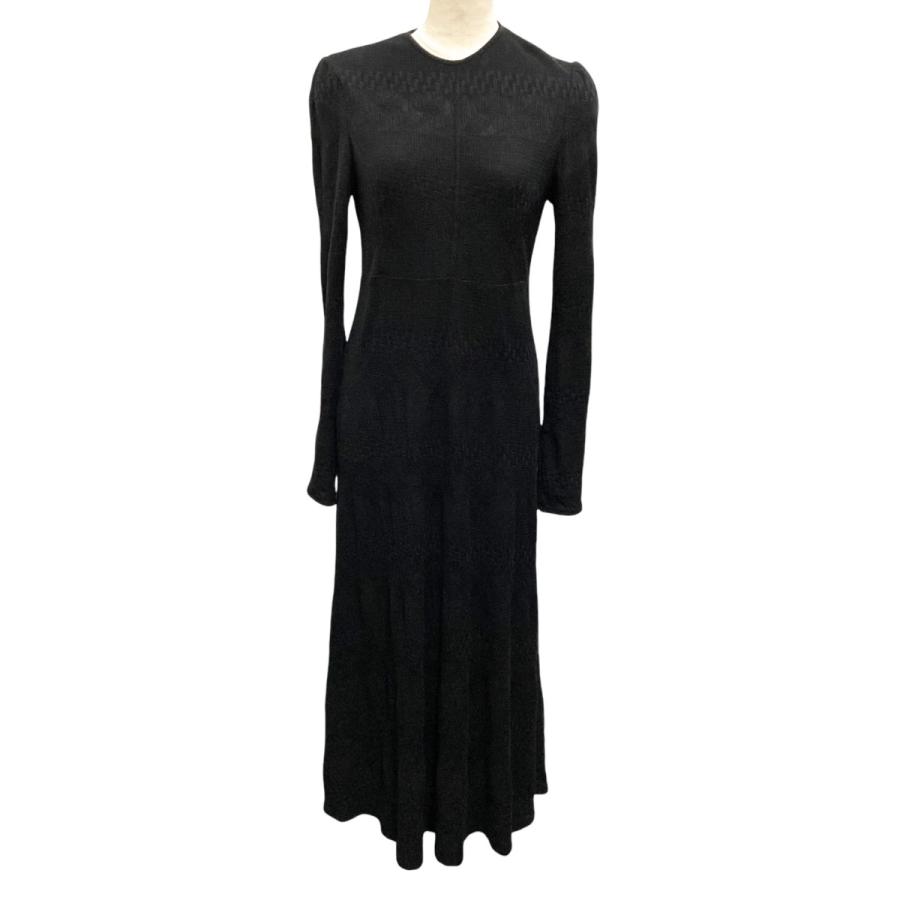 値下げ】mame kurogouchi Geometric Pattern Jacquard Jersey Dress  