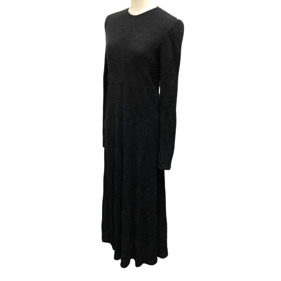 値下げ】mame kurogouchi Geometric Pattern Jacquard Jersey Dress 