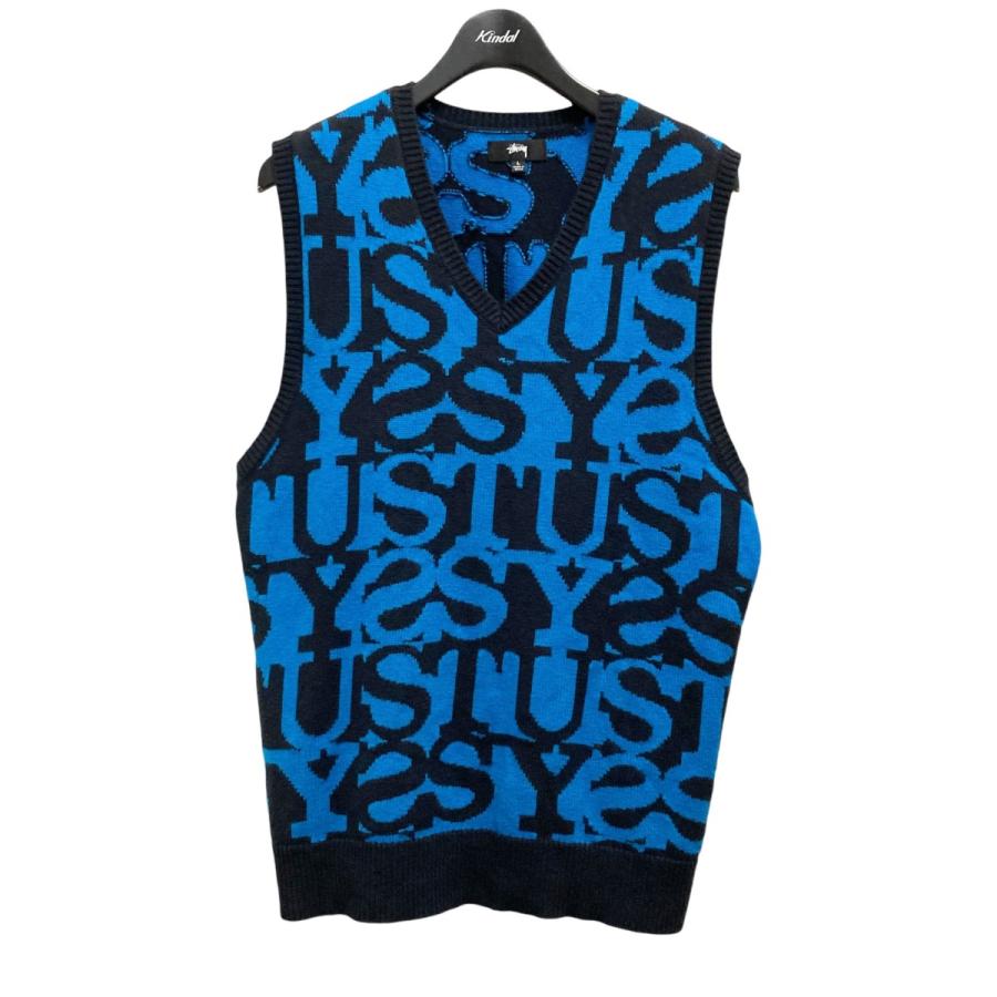 ステューシー stussy 23SS STACKED SWEATER VEST ニットベスト 117192 
