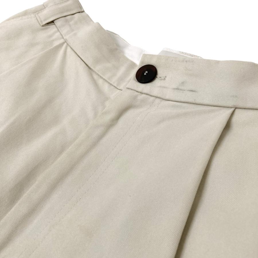 STUDIO NICHOLSON（スタジオニコルソン） コットンツイル1タックパンツ