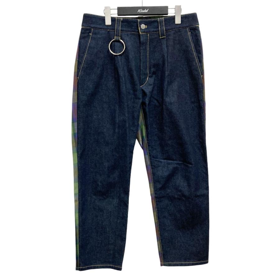 キディル KIDILL DOCKING BONDAGE PANTS 切替デニムパンツ KL425 A 