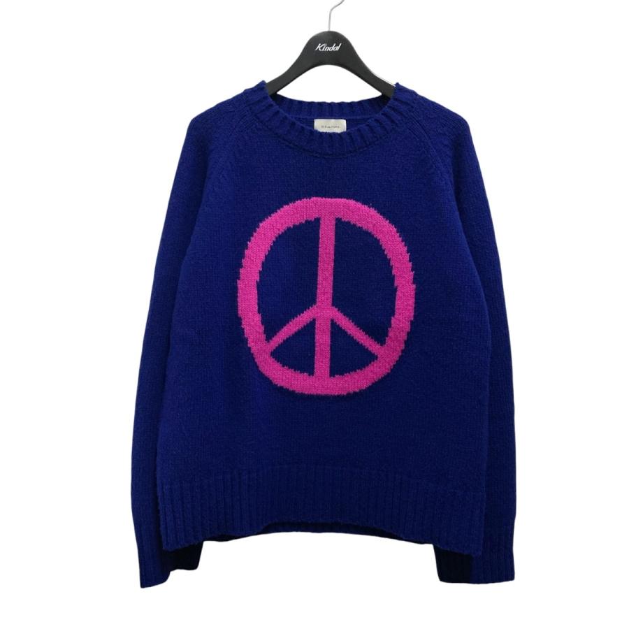 BED J.W. FORD ベッドフォード J．W． ピースマークニット 22AW B KT02 